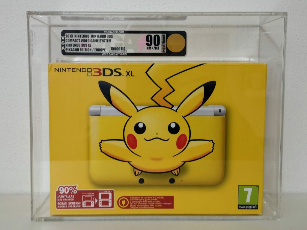 VGA Graded Nintendo 3DS XL Pikachu