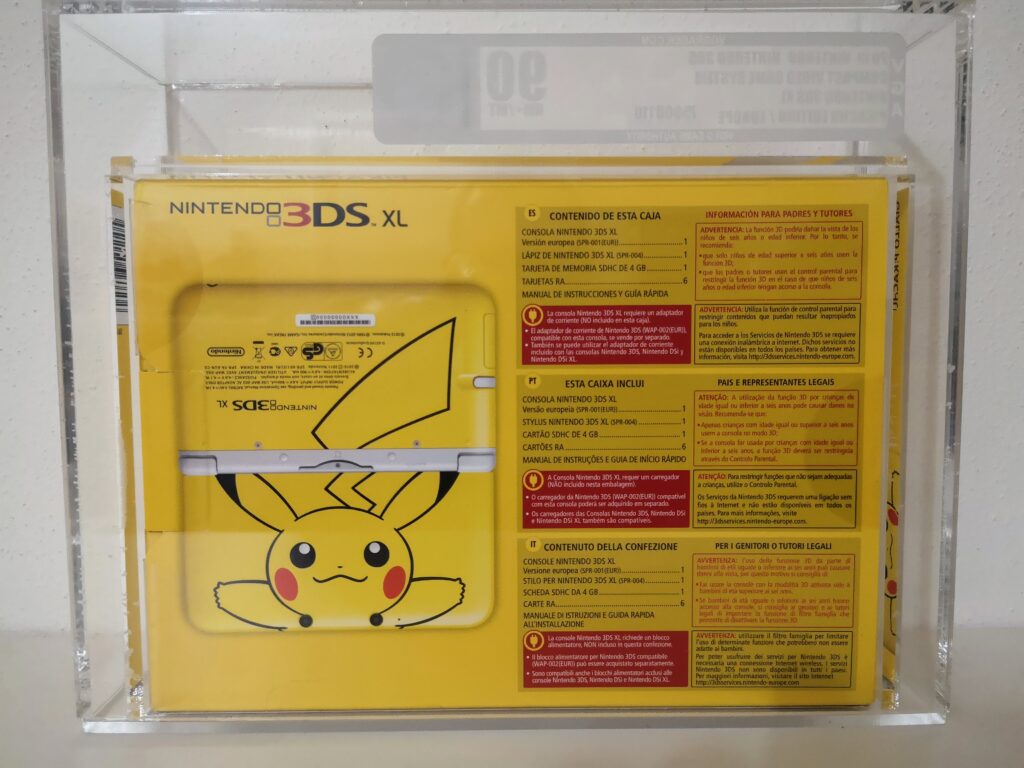 3DS XL Pikachu Retro