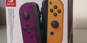 Nintendo Switch Joy-Con Neon Purple/Neon Orange