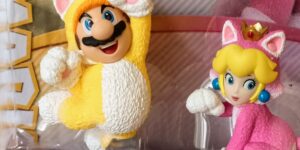 Cat Mario And Cat Peach Double Pack