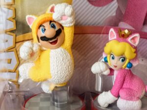 Cat Mario And Cat Peach Double Pack