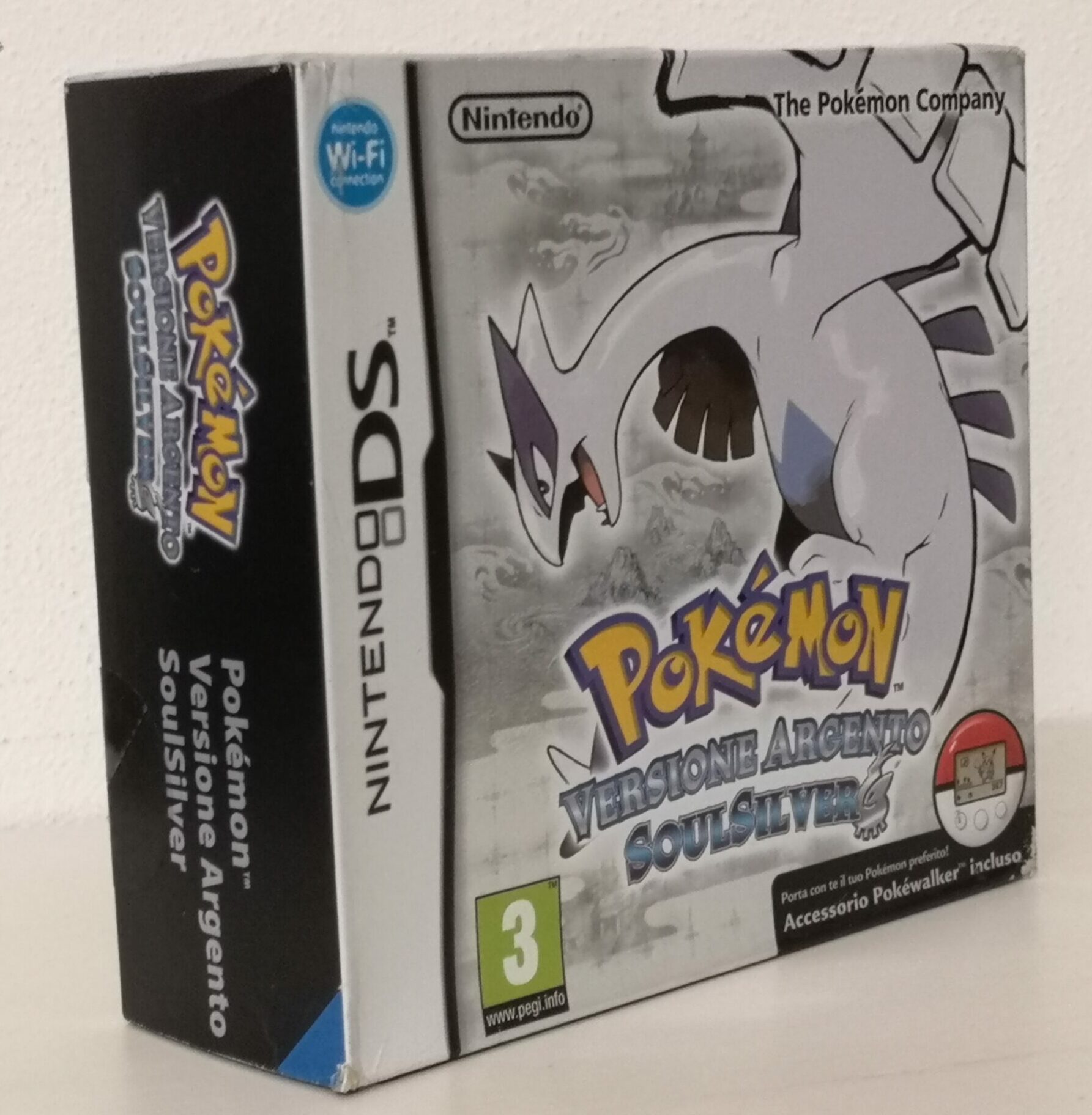 Pokémon Versione Argento SoulSilver con Pokewalker