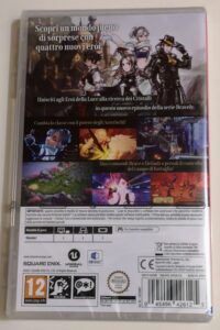 Bravely Default II, box retro