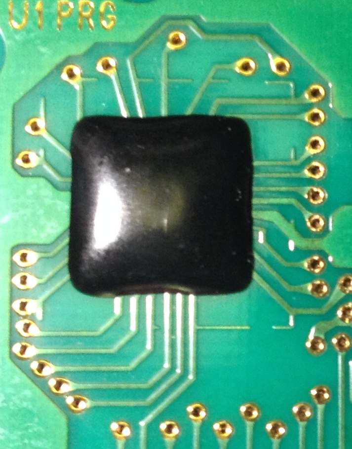 Fake Glob-top chip