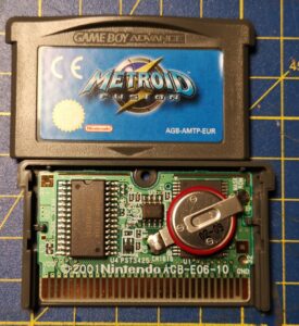 Metroid Fusion (2002 NIntendo Game Boy Advance), Printed Circuit Board