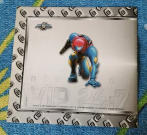Metroid Fusion (2002 NIntendo Game Boy Advance), dettagli cartaceo VIP 24:7