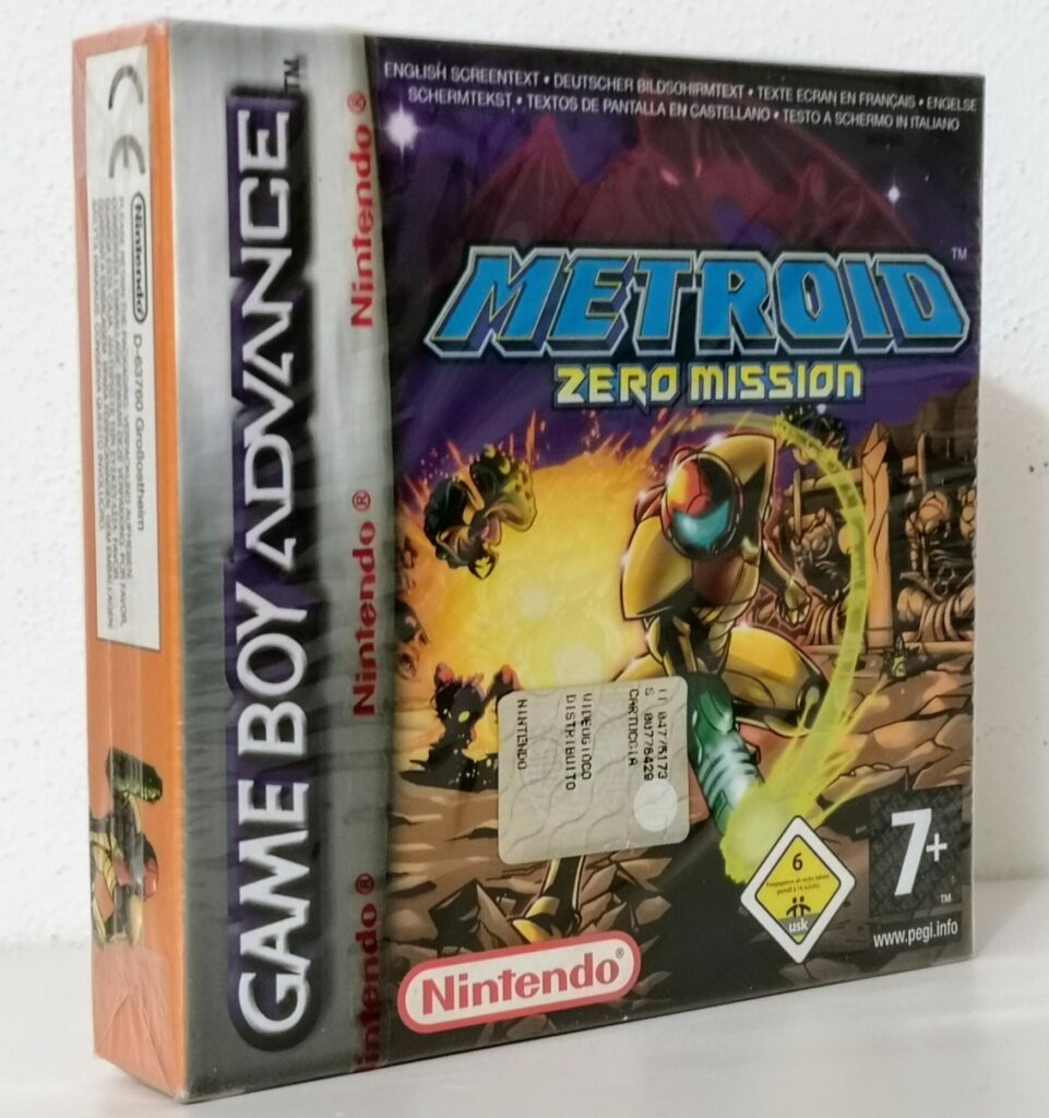 Metroid: Zero Mission (vista frontale)