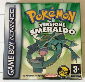 Pokemon Versione Smeraldo, copertina frontale