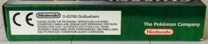 Pokemon Versione Smeraldo dettaglio laterale 2