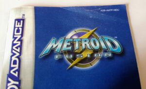 Metroid Fusion (2002 NIntendo Game Boy Advance), dettagli manuale di istruzioni