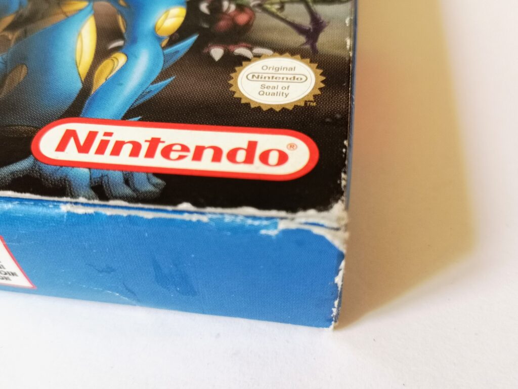 Metroid Fusion (2002 Nintendo Game Boy Advance), dettagli stato conservazione 06