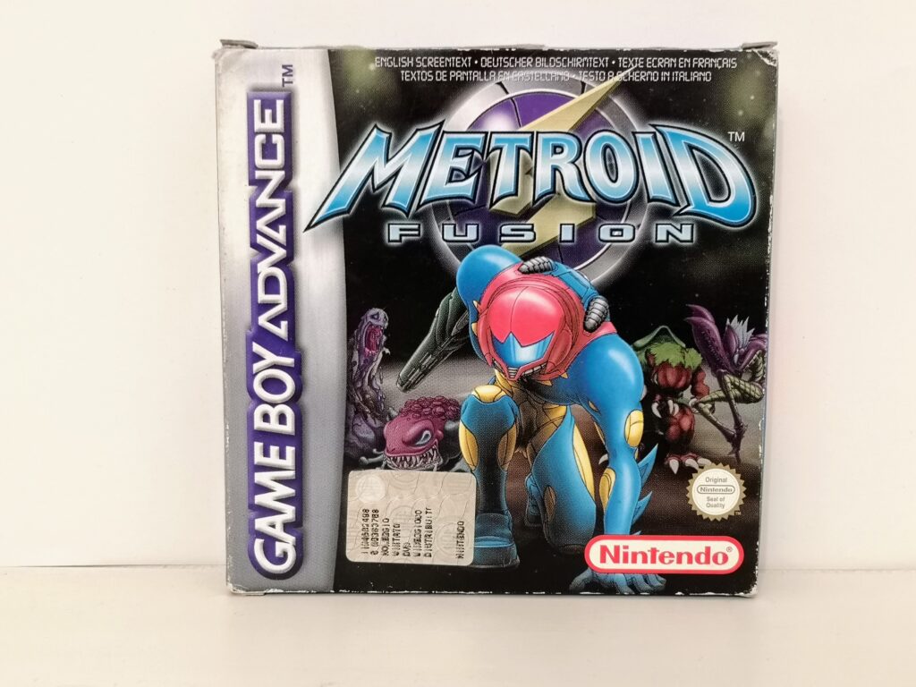 Metroid Fusion, copertina frontale