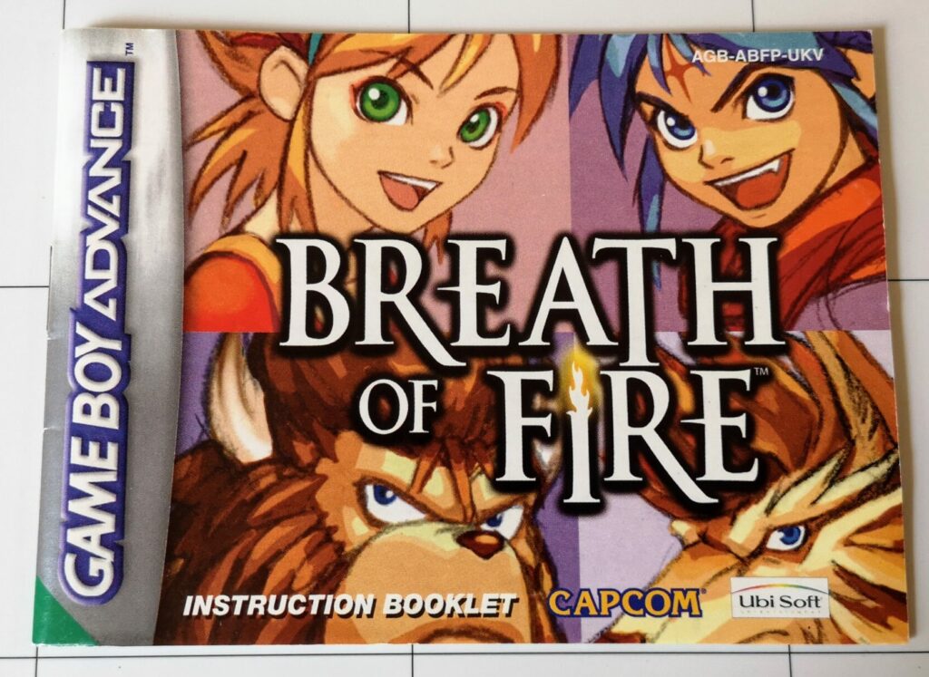 Breath OF Fire (GameBoy Advance, Capcom 2001), dettaglio 2