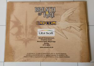 Breath of Fire (GameBoy Advance, Capcom 2001), dettaglio 2