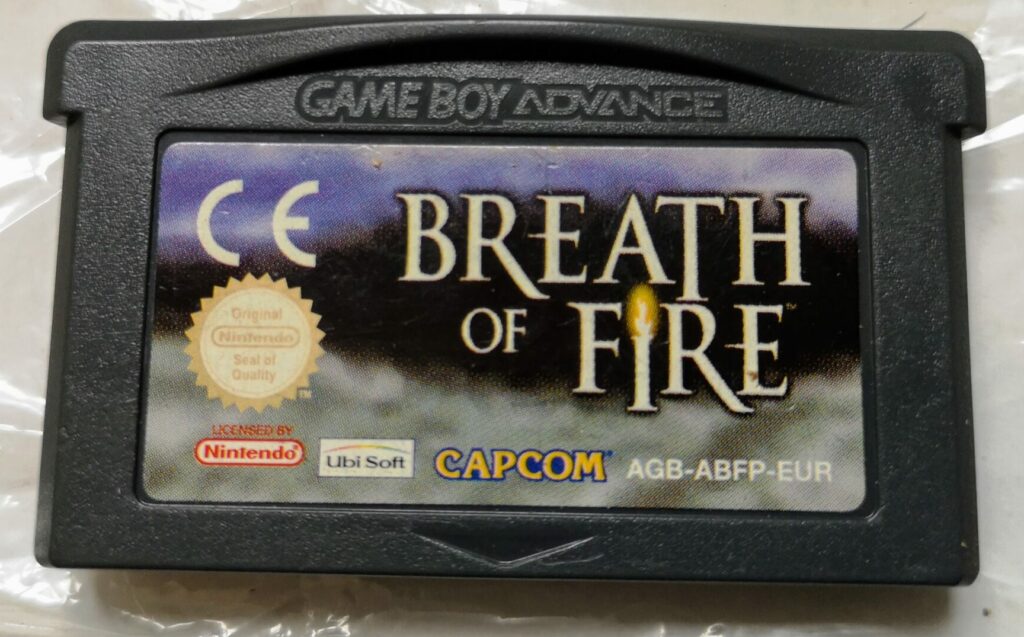 Breath OF Fire (GameBoy Advance, Capcom 2001), scheda di gioco