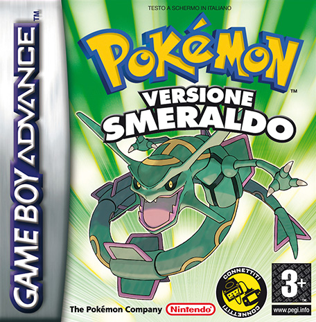 BoxArt Pokémon Versione Smeraldo