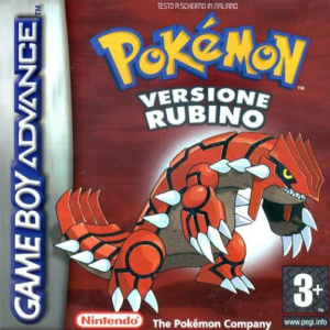 Pokémon Versione Rubino, BoxArt