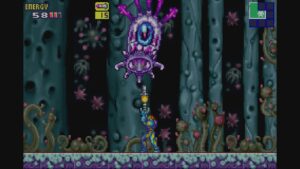 Schermata di gioco di Metroid Fusion, 04