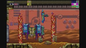 Schermata di gioco di Metroid Fusion, 07