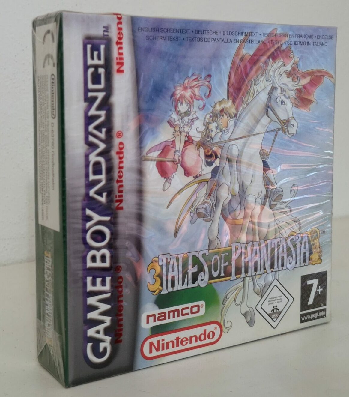 Tales of Phantasia (2006 Nintendo Game Boy Advance), vista copertina frontale