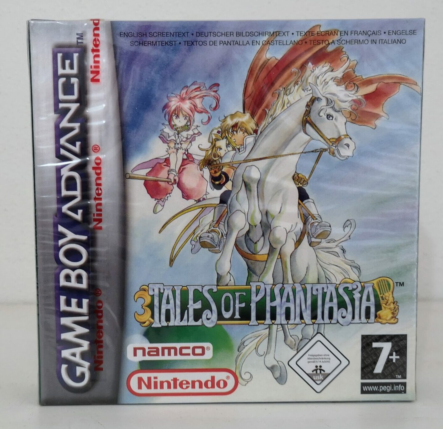 Tales of Phantasia (2006 Nintendo Game Boy Advance), copertina frontale