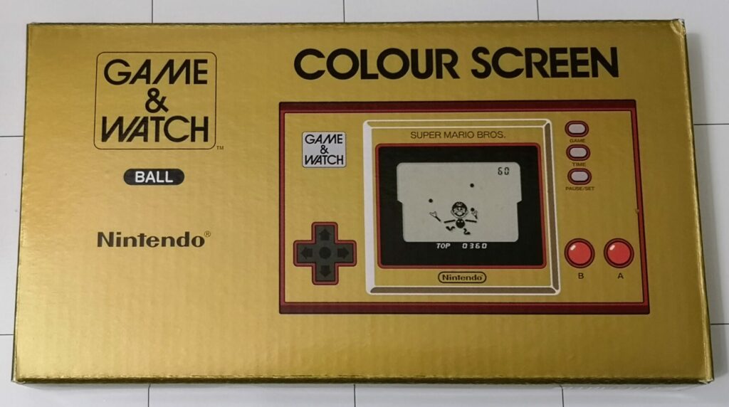 Game & Watch: Super Mario Bros., scatola fronte