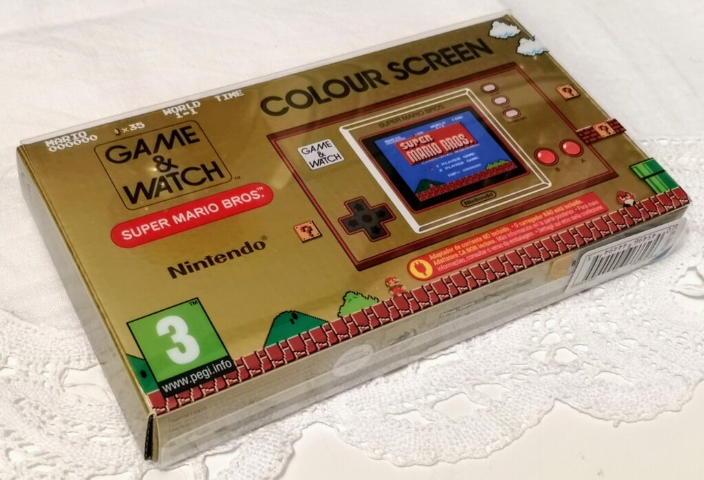 Game & Watch: Super Mario Bros., vista fronte confezione