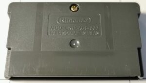 Phantasy Star Collection (2003 Nintendo Game Boy Advance), posteriore scheda di gioco