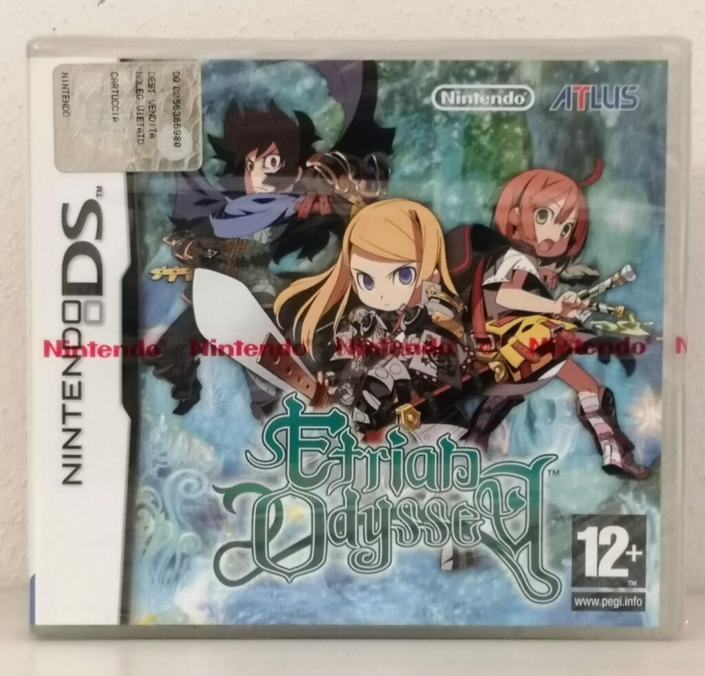 Etrian Odyssey, copertina frontale