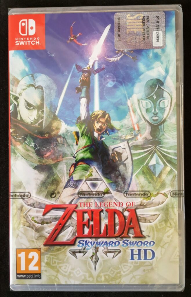 The Legend Of Zelda: Skyward Sword HD, Nintendo Switch 2021, frontale