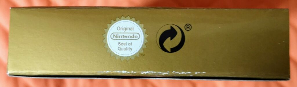 Game & Watch: The Legend of Zelda, scatola lato 1
