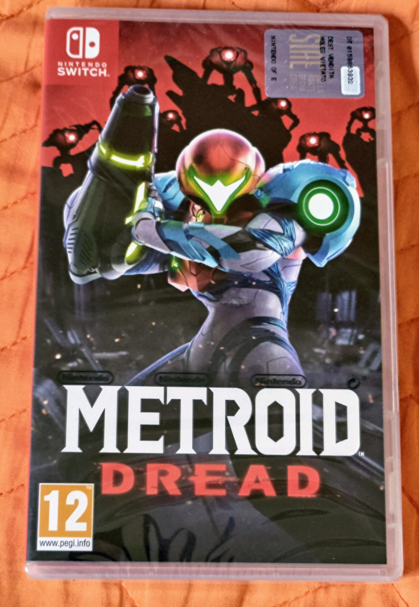 Metroid Dread, frontale edizione standard