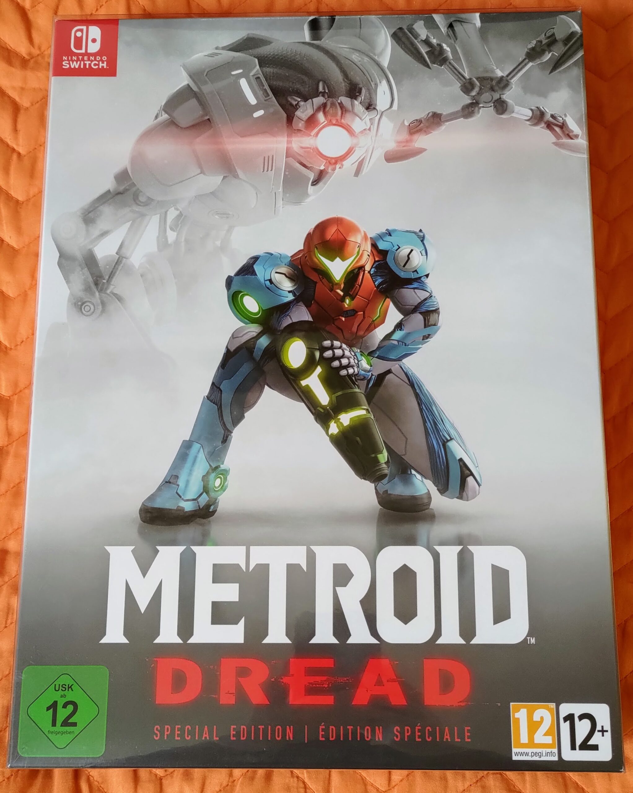 Metroid Dread, frontale edizione speciale