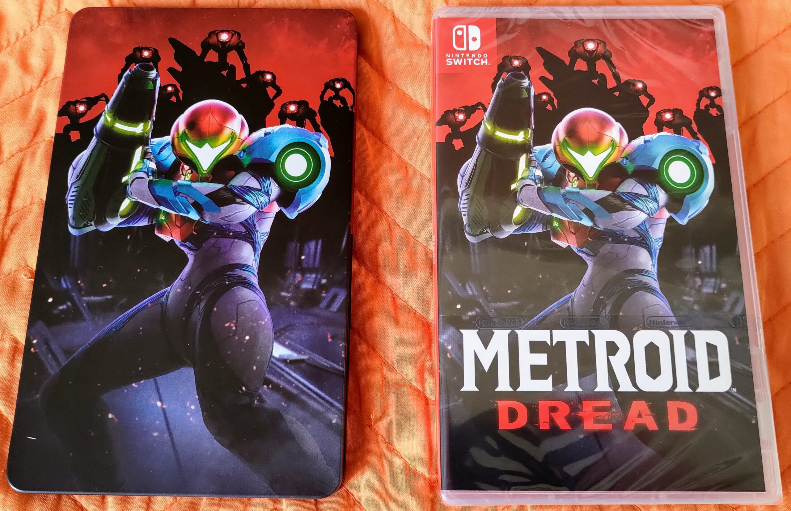 Metroid Dread, gioco e steelbook