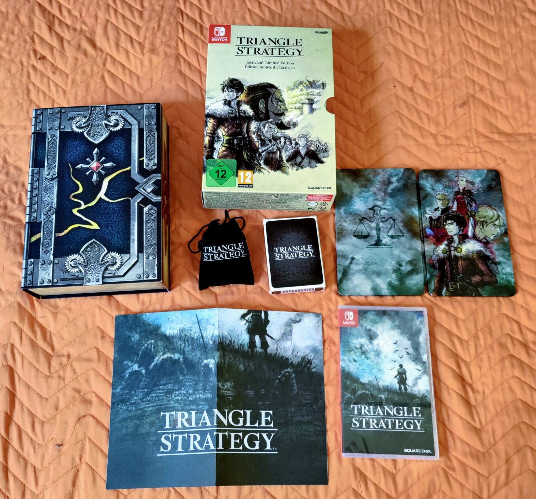 Triangle Strategy, presentazione contenuti Tactician's Limited Edition
