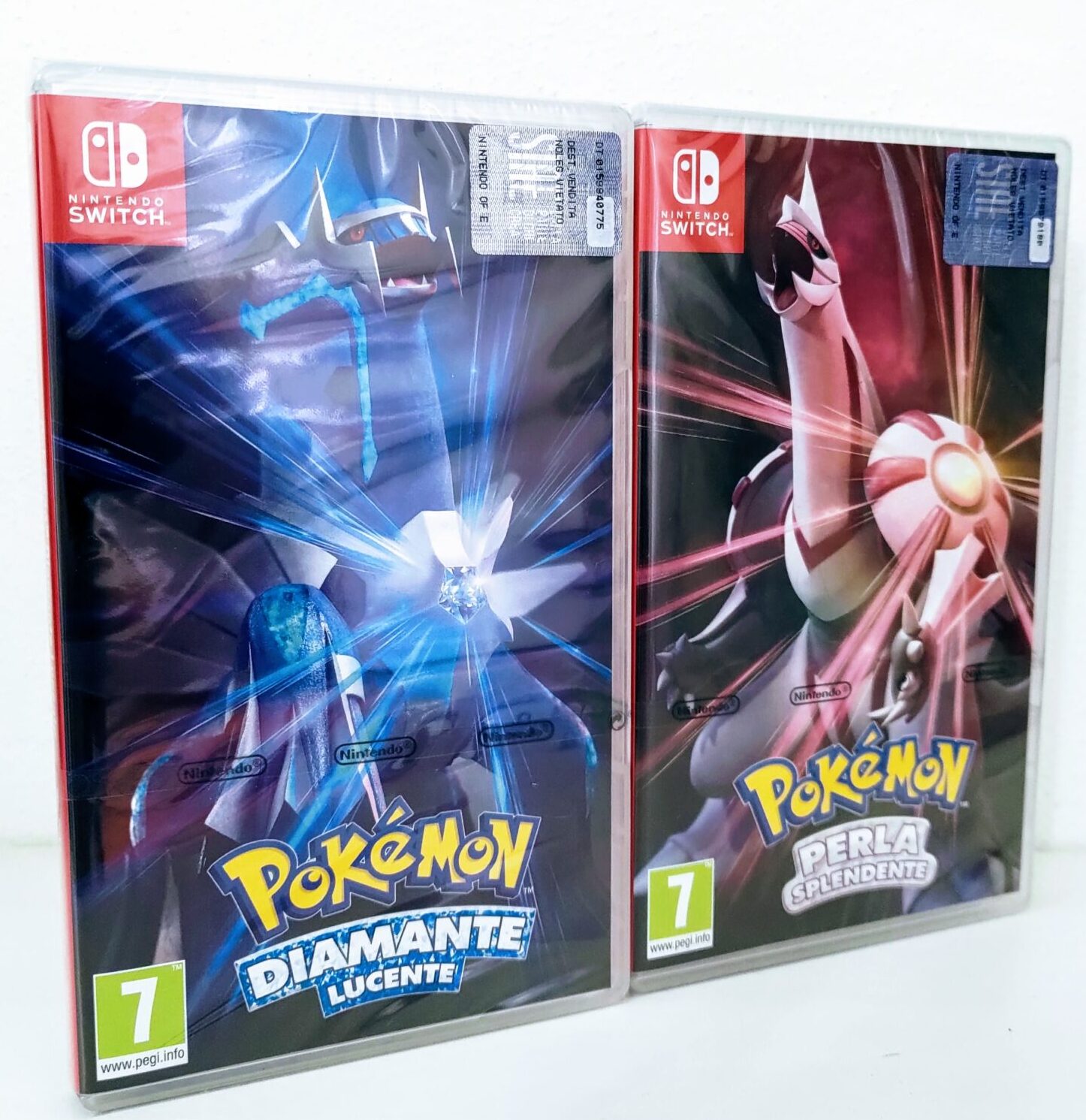 Pokémon Diamante Lucente e Pokémon Perla Splendente, presentazione frontale dei giochi