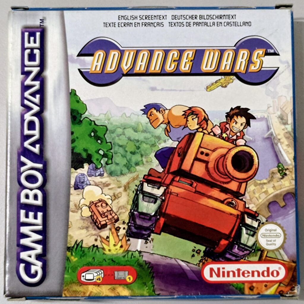 Advance Wars, copertina frontale