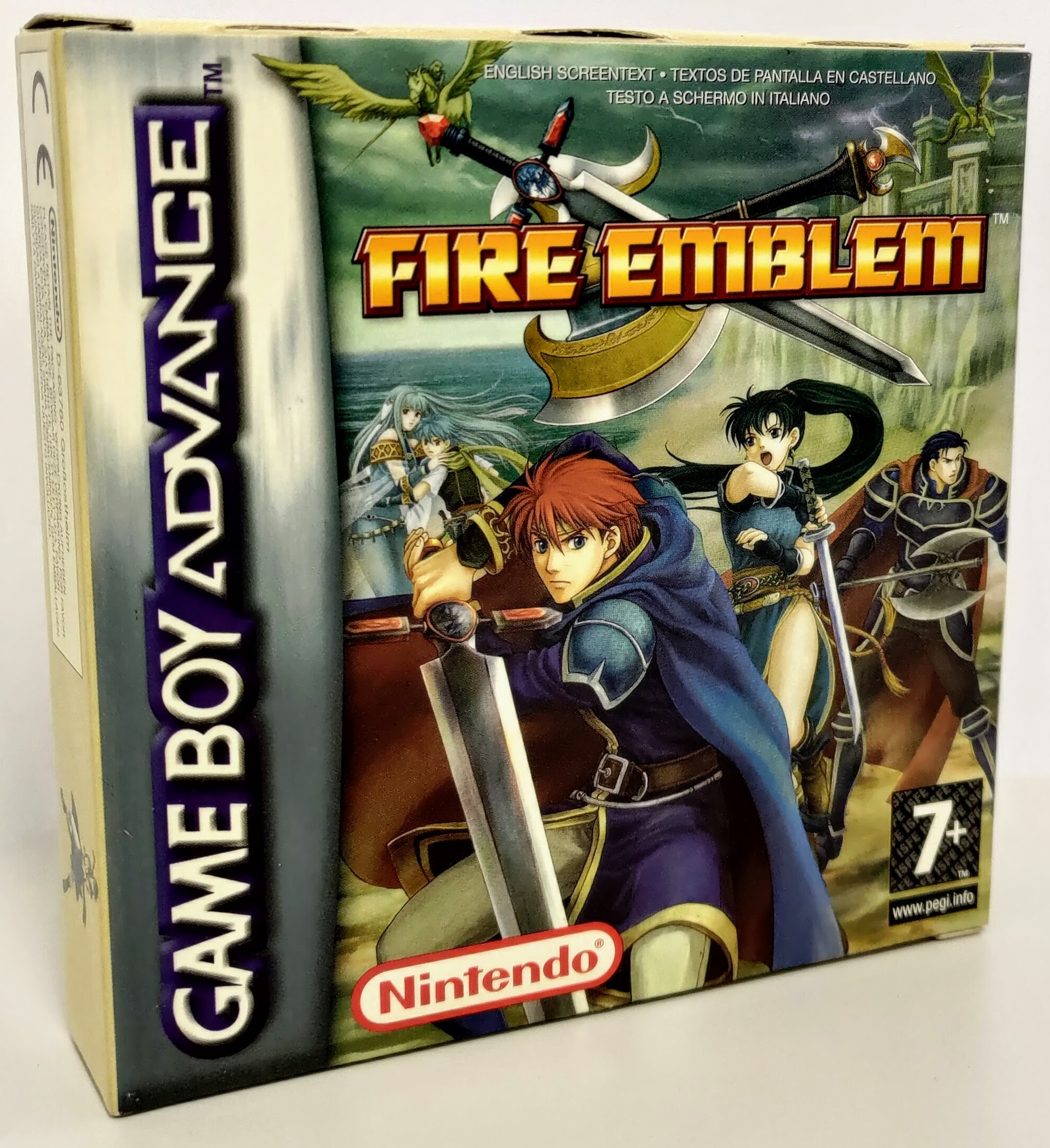 Fire Emblem, dettaglio colori copertina frontale