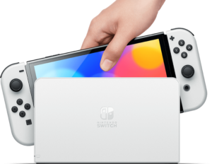 Nintendo Switch – OLED Model Bianca con Dock Bianco