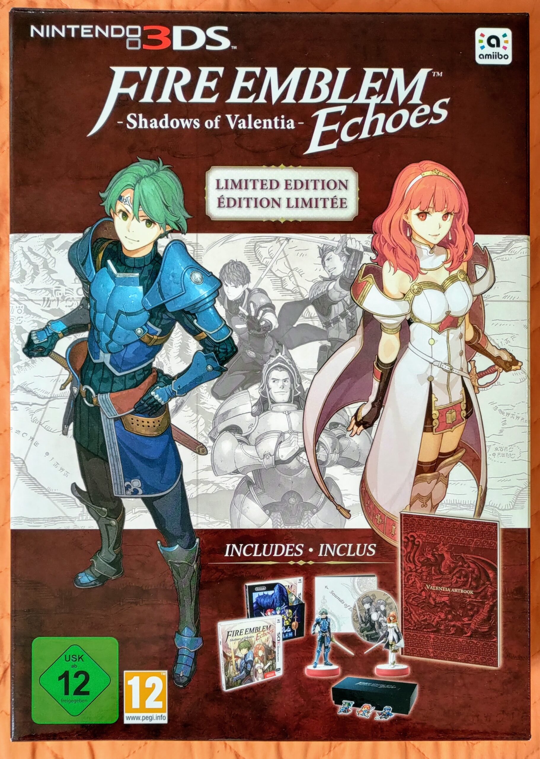 Fire Emblem Echoes: Shadows of Valentia, frontale