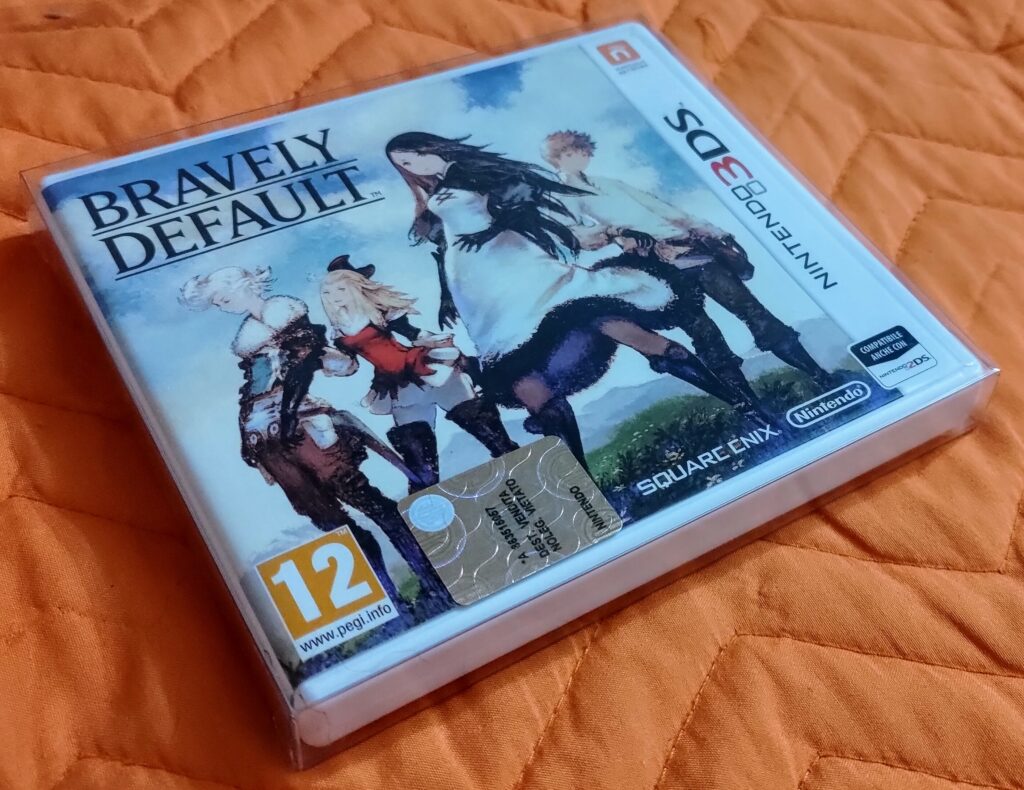 Bravely Default, presentazione fronte