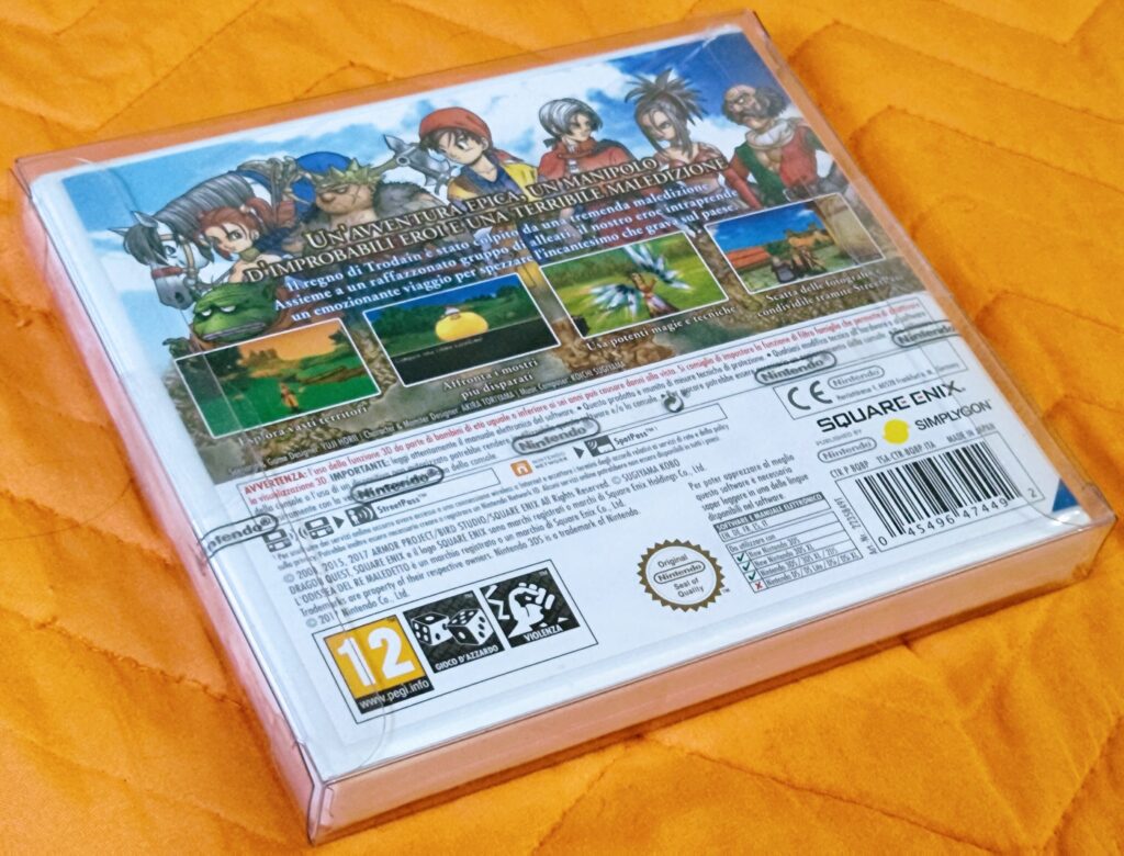 Dragon Quest VIII, presentazione posteriore