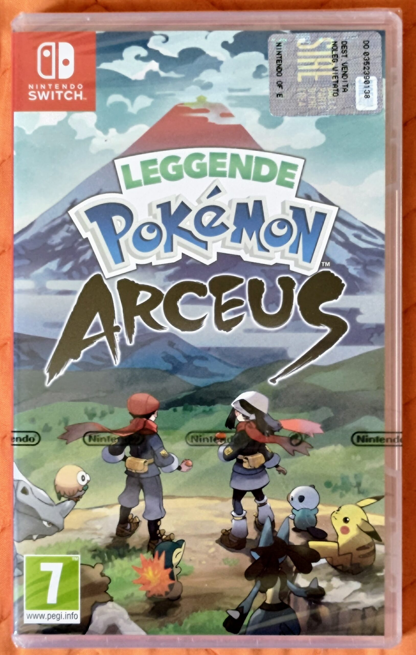 Leggende Pokémon Arceus, rivelato il peso del gioco su Switch
